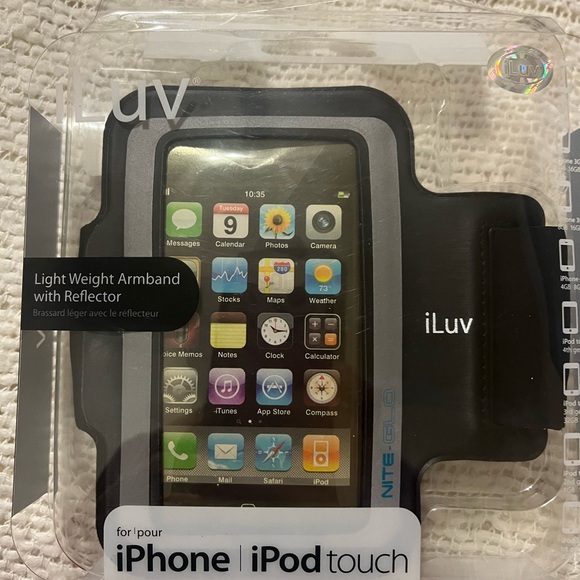 Black Armband for iPhone and iPod Touch